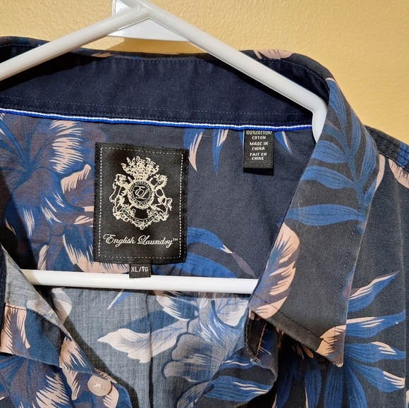 English Laundry Hawaiian Style Cotton Shirt - Picture 4 of 4